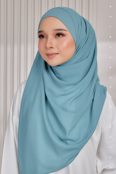 Myza Deluxe Heavy Chiffon Shawl Tudung