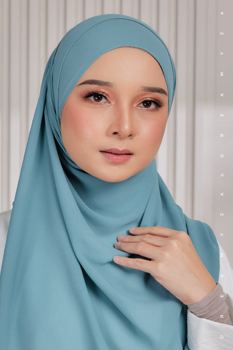 Myza Deluxe Heavy Chiffon Shawl Tudung