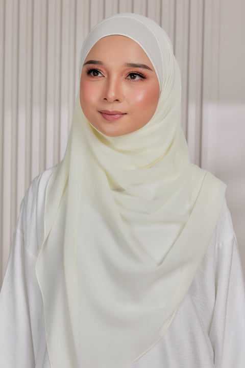 Myza Deluxe Heavy Chiffon Shawl Tudung