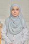 Nura Printed Premium Heavy Chiffon Shawl Tudung
