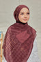 Nura Printed Premium Heavy Chiffon Shawl Tudung