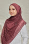 Nura Printed Premium Heavy Chiffon Shawl Tudung