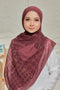 Nura Printed Premium Heavy Chiffon Shawl Tudung