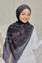 Nura Printed Premium Heavy Chiffon Shawl Tudung