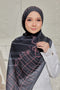 Nura Printed Premium Heavy Chiffon Shawl Tudung