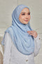 Nura Printed Premium Heavy Chiffon Shawl Tudung