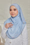 Nura Printed Premium Heavy Chiffon Shawl Tudung