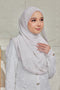 Nura Printed Premium Heavy Chiffon Shawl Tudung