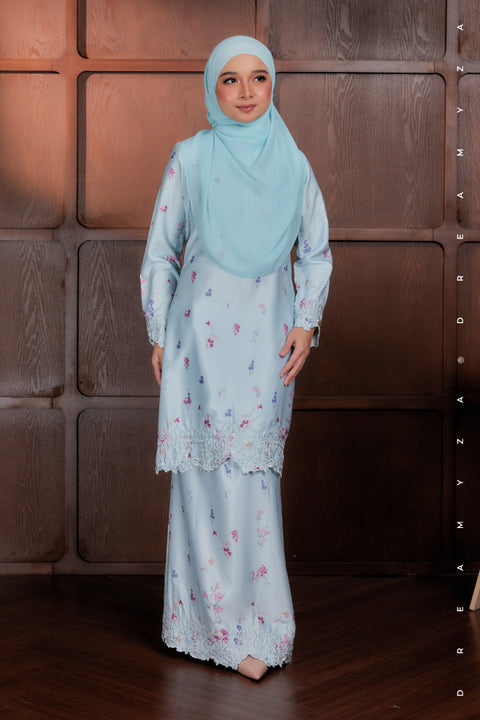 Primrose Imperial Printed Embroidered Modern Kurung