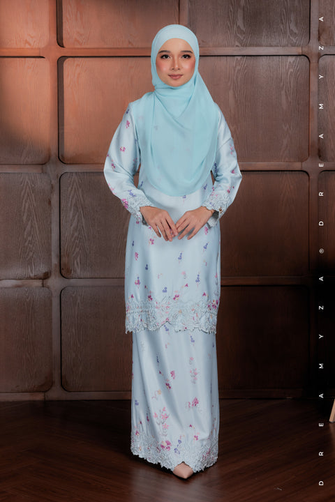 Primrose Imperial Printed Embroidered Modern Kurung