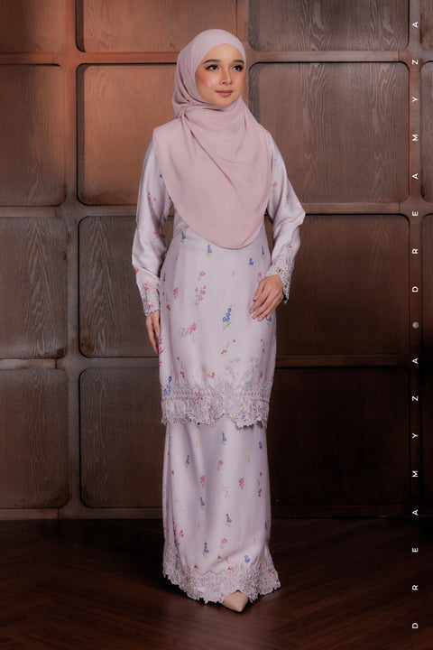 Primrose Imperial Printed Embroidered Modern Kurung