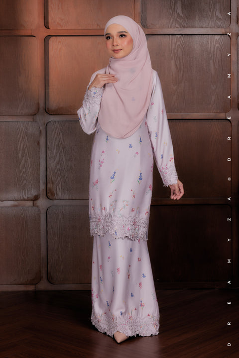 Primrose Imperial Printed Embroidered Modern Kurung