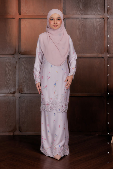 Primrose Imperial Printed Embroidered Modern Kurung