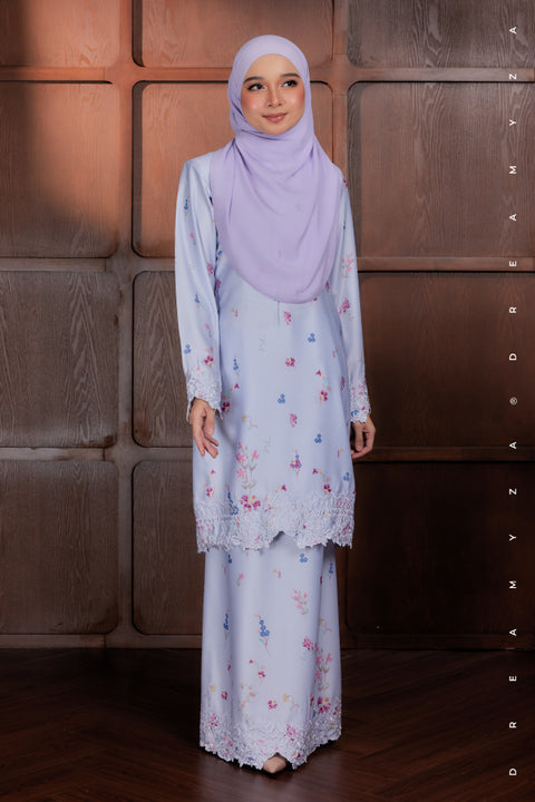 Primrose Imperial Printed Embroidered Modern Kurung
