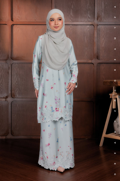 Primrose Imperial Printed Embroidered Modern Kurung
