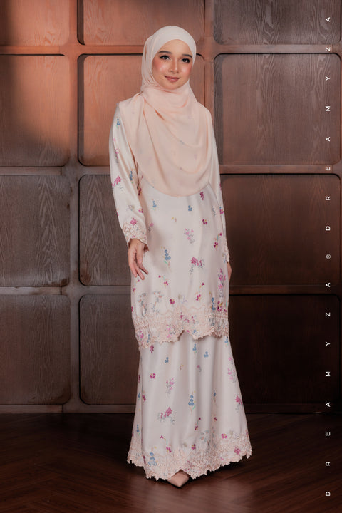 Primrose Imperial Printed Embroidered Modern Kurung