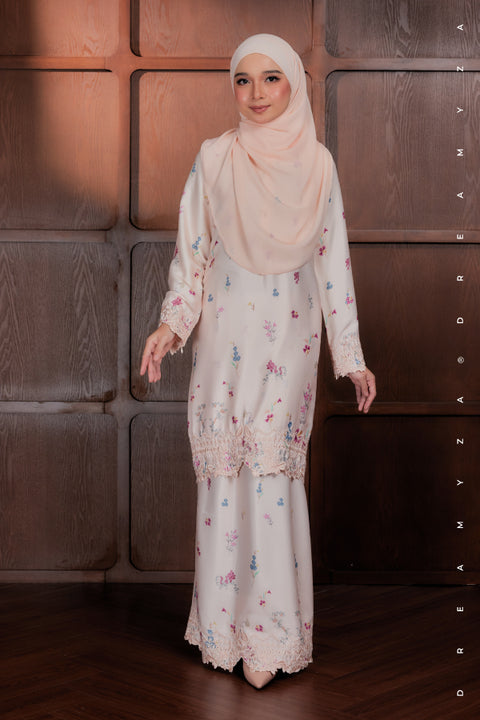 Primrose Imperial Printed Embroidered Modern Kurung