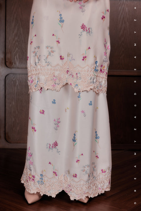 Primrose Imperial Printed Embroidered Modern Kurung