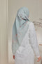 Memories of Joy Printed Luxe Cotton Voile Bawal Square Scarf