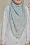 Memories of Joy Printed Luxe Cotton Voile Bawal Square Scarf