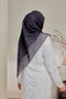 Memories of Joy Printed Luxe Cotton Voile Bawal Square Scarf