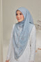 Memories of Joy Printed Luxe Cotton Voile Bawal Square Scarf