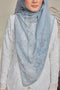 Memories of Joy Printed Luxe Cotton Voile Bawal Square Scarf