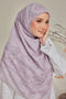 Memories of Joy Printed Luxe Cotton Voile Bawal Square Scarf