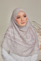 Memories of Joy Printed Luxe Cotton Voile Bawal Square Scarf