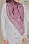 Memories of Joy Printed Luxe Cotton Voile Bawal Square Scarf