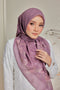 Memories of Joy Printed Luxe Cotton Voile Bawal Square Scarf