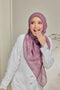 Memories of Joy Printed Luxe Cotton Voile Bawal Square Scarf