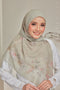 Memories of Joy Printed Luxe Cotton Voile Bawal Square Scarf