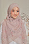 Memories of Joy Printed Luxe Cotton Voile Bawal Square Scarf