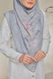 Memories of Joy Printed Luxe Cotton Voile Bawal Square Scarf