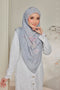 Memories of Joy Printed Luxe Cotton Voile Bawal Square Scarf