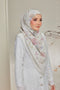 Memories of Joy Printed Luxe Cotton Voile Bawal Square Scarf