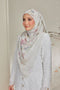 Memories of Joy Printed Luxe Cotton Voile Bawal Square Scarf