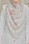 Memories of Joy Printed Luxe Cotton Voile Bawal Square Scarf