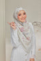 Memories of Joy Printed Luxe Cotton Voile Bawal Square Scarf