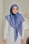 Memories of Joy Printed Luxe Cotton Voile Bawal Square Scarf