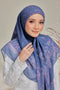 Memories of Joy Printed Luxe Cotton Voile Bawal Square Scarf