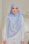 Memories of Joy Printed Luxe Cotton Voile Bawal Square Scarf