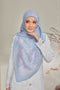 Memories of Joy Printed Luxe Cotton Voile Bawal Square Scarf