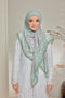 Memories of Joy Printed Luxe Cotton Voile Bawal Square Scarf