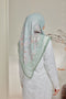 Memories of Joy Printed Luxe Cotton Voile Bawal Square Scarf