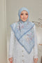 Memories of Joy Printed Luxe Cotton Voile Bawal Square Scarf