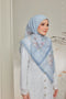 Memories of Joy Printed Luxe Cotton Voile Bawal Square Scarf