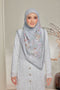 Memories of Joy Printed Luxe Cotton Voile Bawal Square Scarf