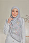 Memories of Joy Printed Luxe Cotton Voile Bawal Square Scarf